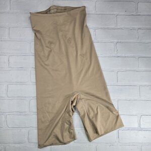 Spanx High Waisted Mid Thigh Compression Short Nude Medium